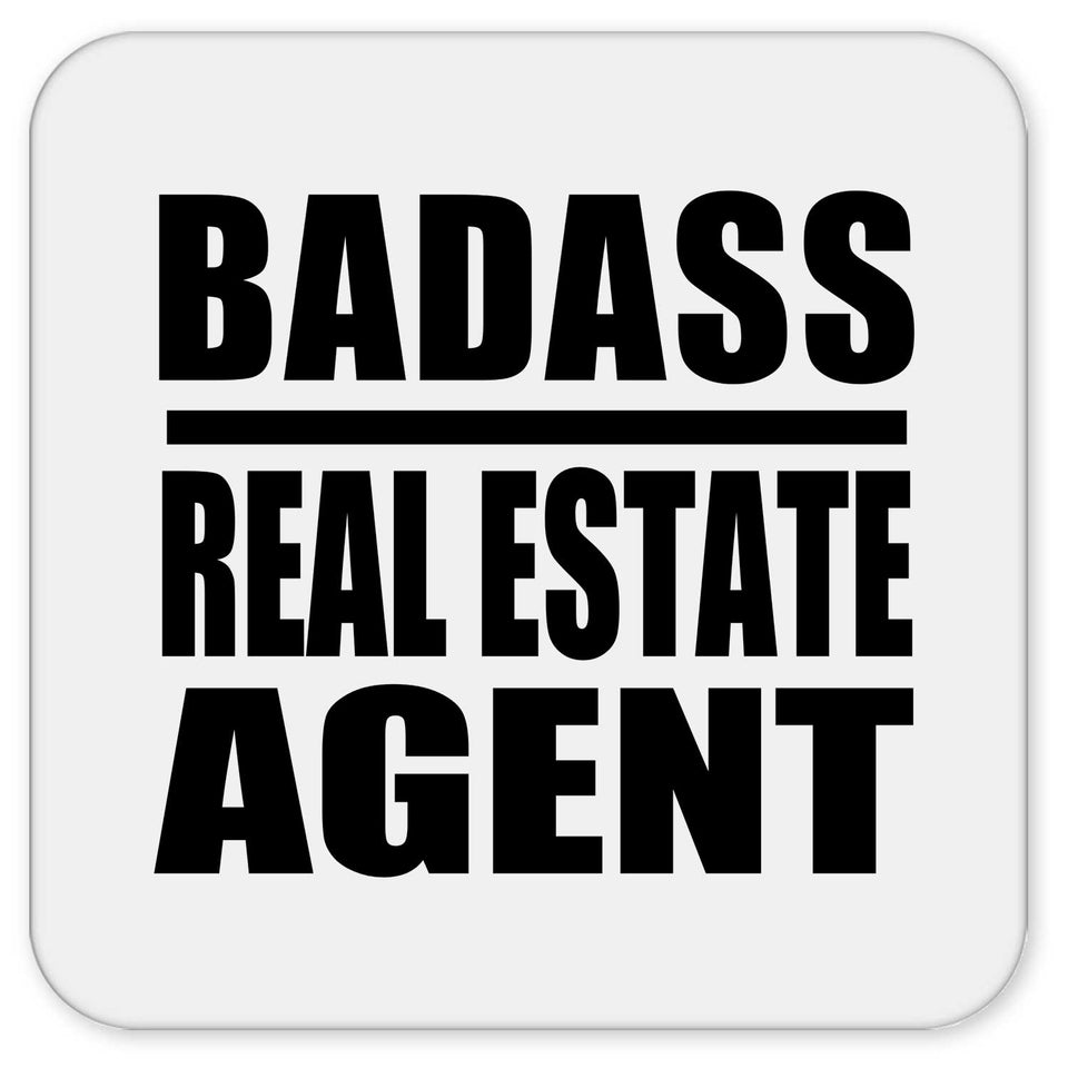 Badass Real Estate Agent - Drink Coaster