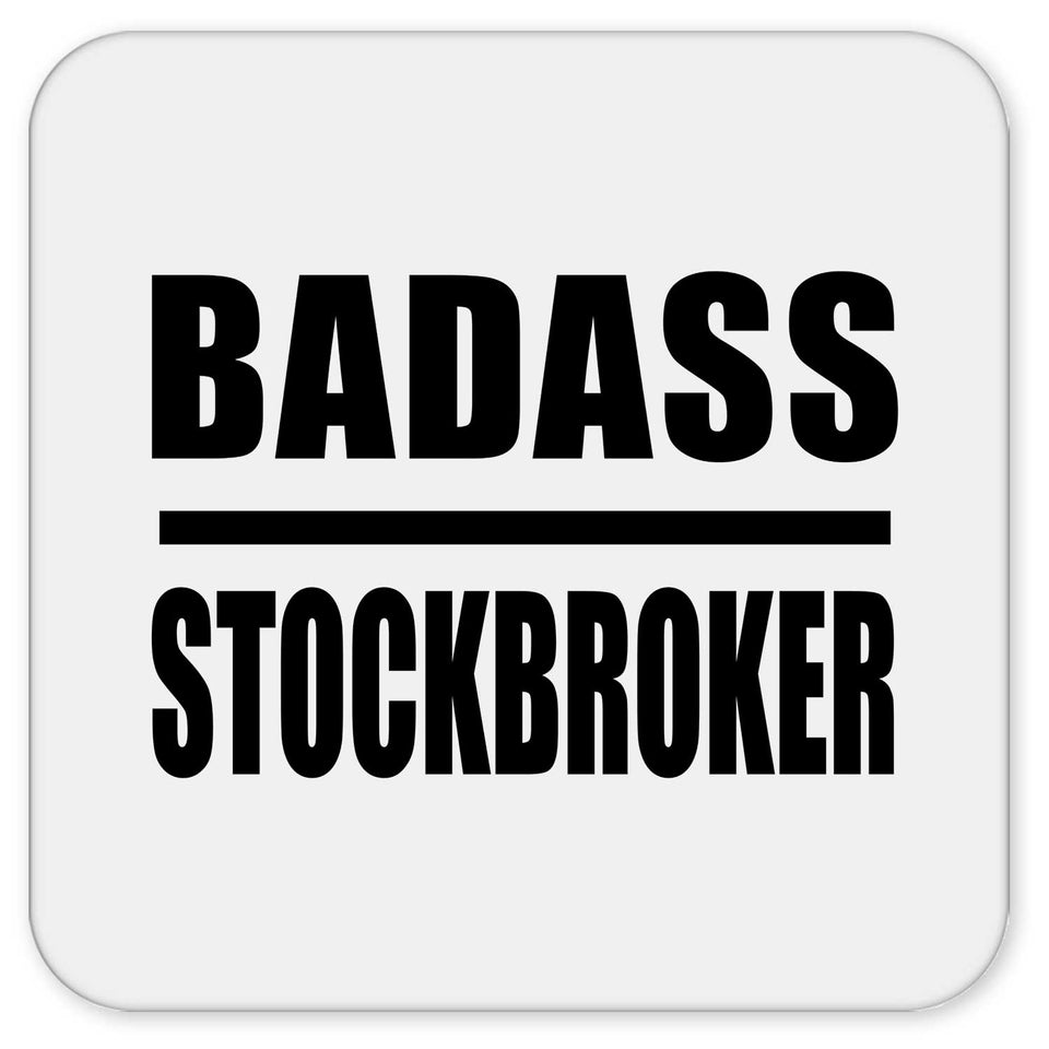 Badass Stockbroker - Drink Coaster
