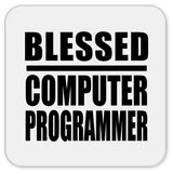 Blessed Computer Programmer - Drink Coaster