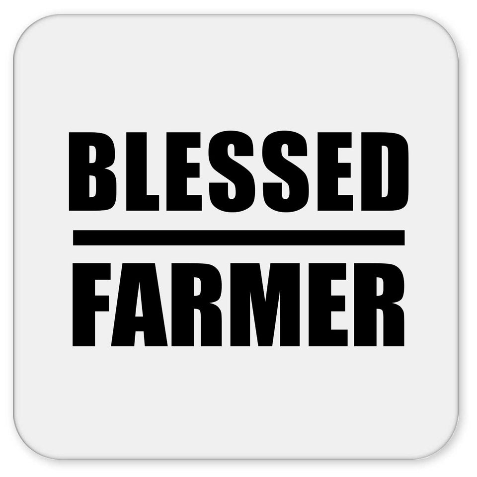 Blessed Farmer - Drink Coaster