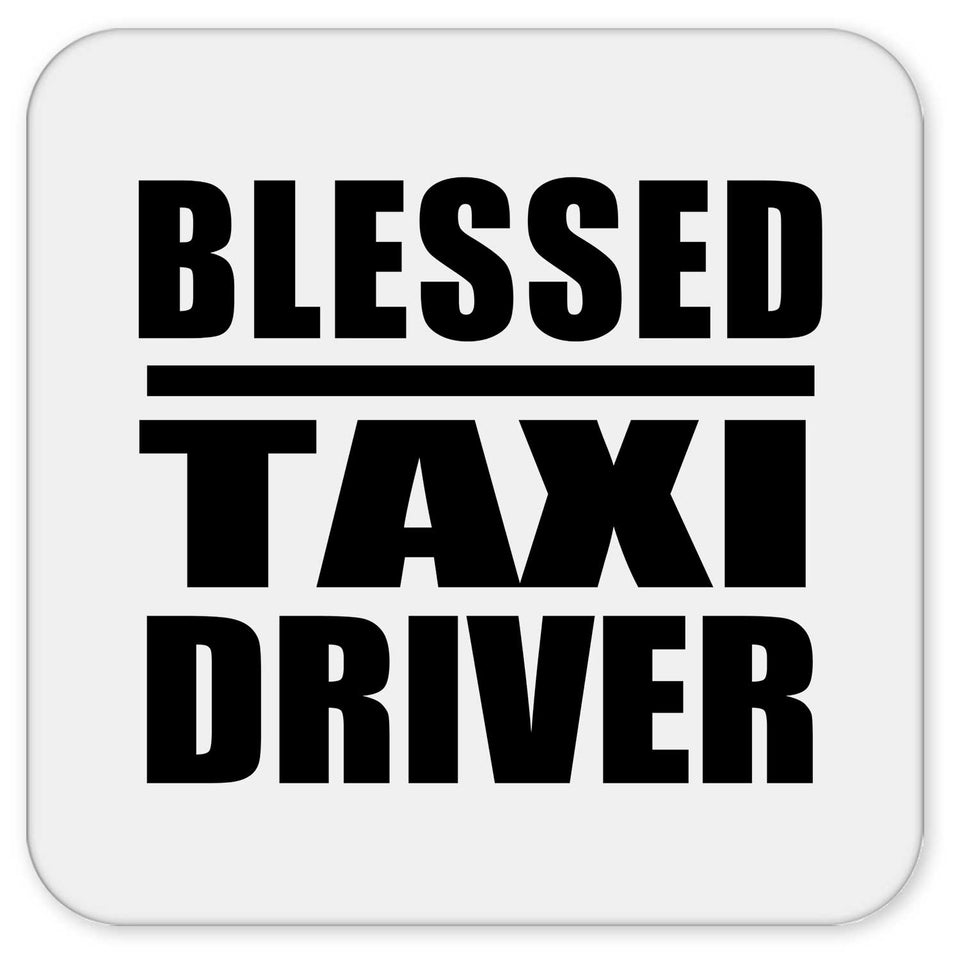 Blessed Taxi Driver - Drink Coaster