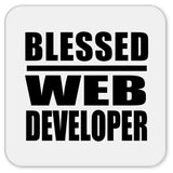 Blessed Web Developer - Drink Coaster