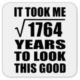 42nd Birthday Took Square Root of 1764 Years To Look Good - Drink Coaster