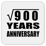 30th Anniversary Square Root of 900 Years Anniversary - Drink Coaster