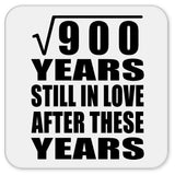 30th Anniversary Square Root of 900 Years Still In Love - Drink Coaster