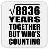 94th Anniversary Square Root of 8836 Years Who's Counting - Drink Coaster