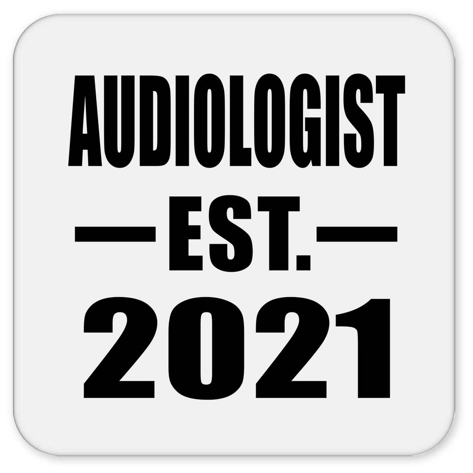 Audiologist Established EST. 2021 - Drink Coaster