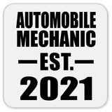 Automobile Mechanic Established EST. 2021 - Drink Coaster