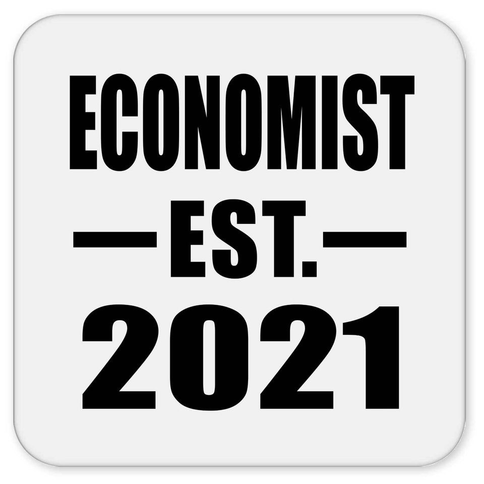 Economist Established EST. 2021 - Drink Coaster