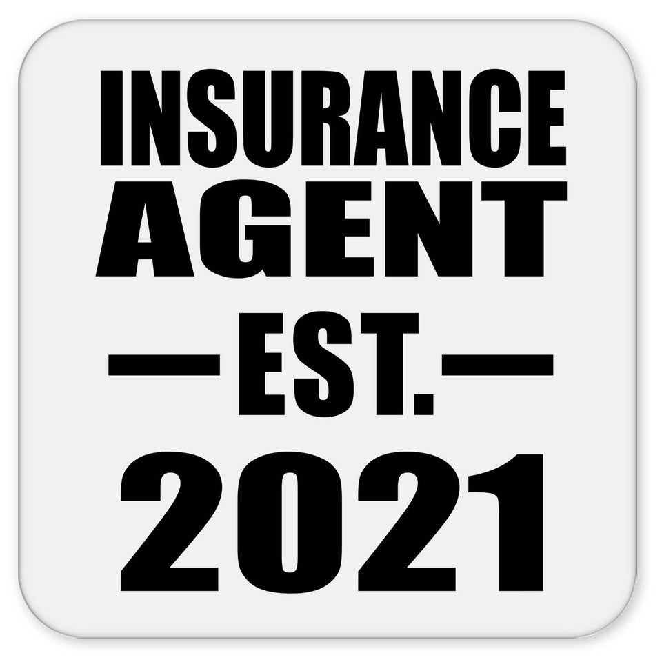 Insurance Agent Established EST. 2021 - Drink Coaster