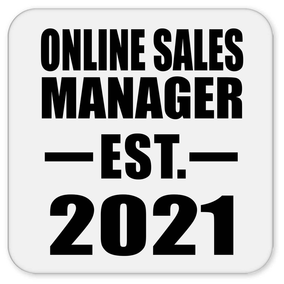 Online Sales Manager Established EST. 2021 - Drink Coaster