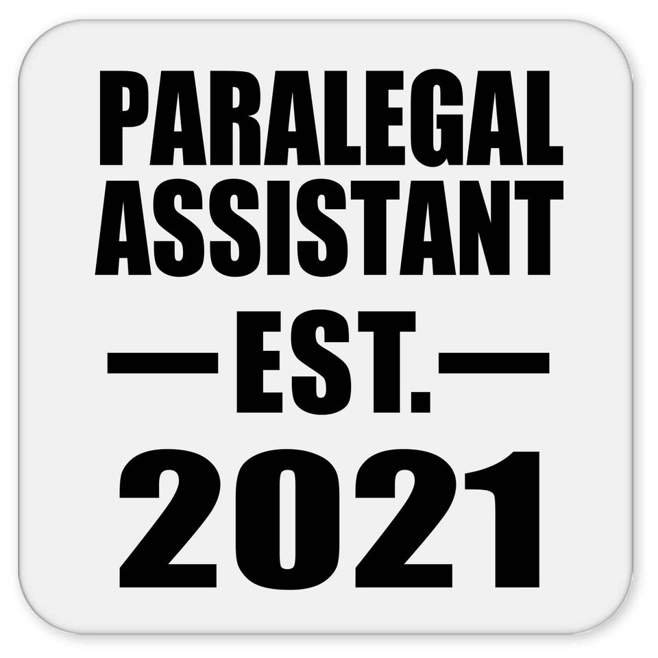 Paralegal Assistant Established EST. 2021 - Drink Coaster