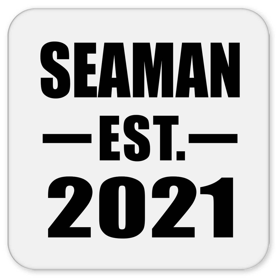 Seaman Established EST. 2021 - Drink Coaster