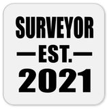 Surveyor Established EST. 2021 - Drink Coaster