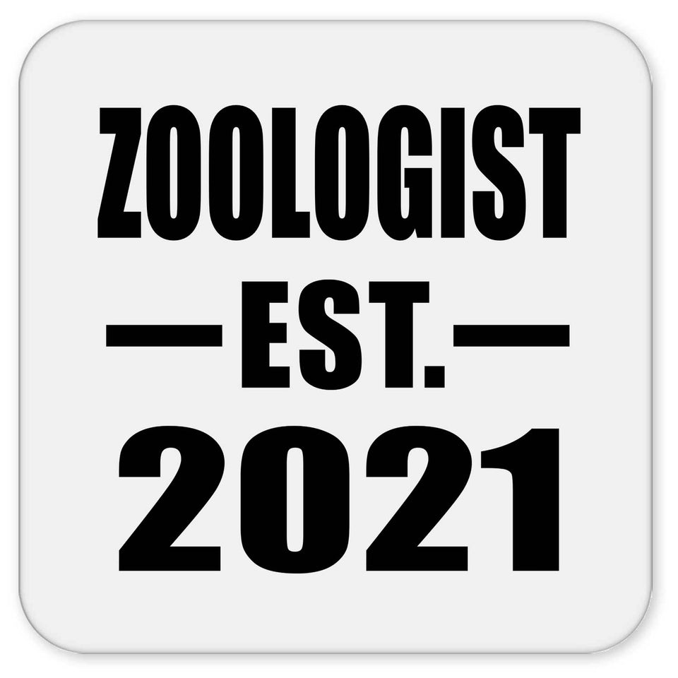 Zoologist Established EST. 2021 - Drink Coaster