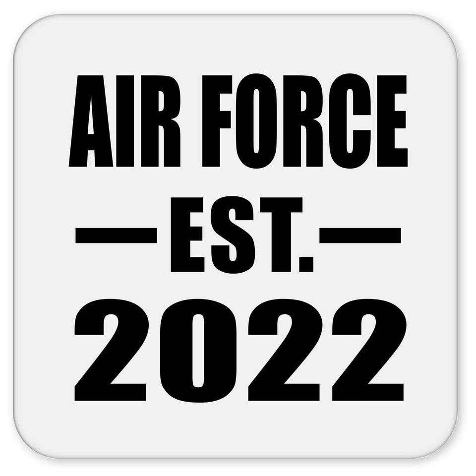 Air Force Established EST. 2022 - Drink Coaster