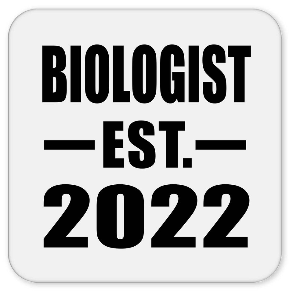 Biologist Established EST. 2022 - Drink Coaster