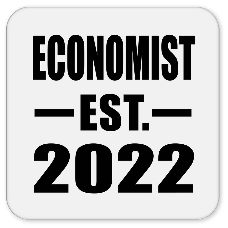 Economist Established EST. 2022 - Drink Coaster