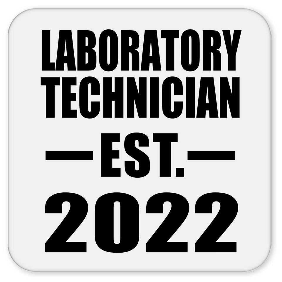 Laboratory Technician Established EST. 2022 - Drink Coaster