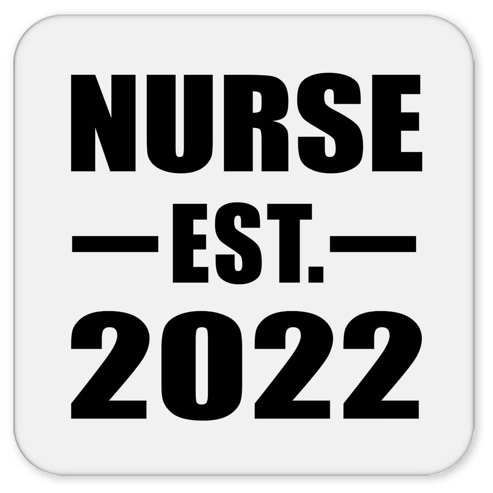 Nurse Established EST. 2022 - Drink Coaster