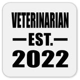 Veterinarian Established EST. 2022 - Drink Coaster