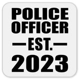 Police Officer Established EST. 2023 - Drink Coaster