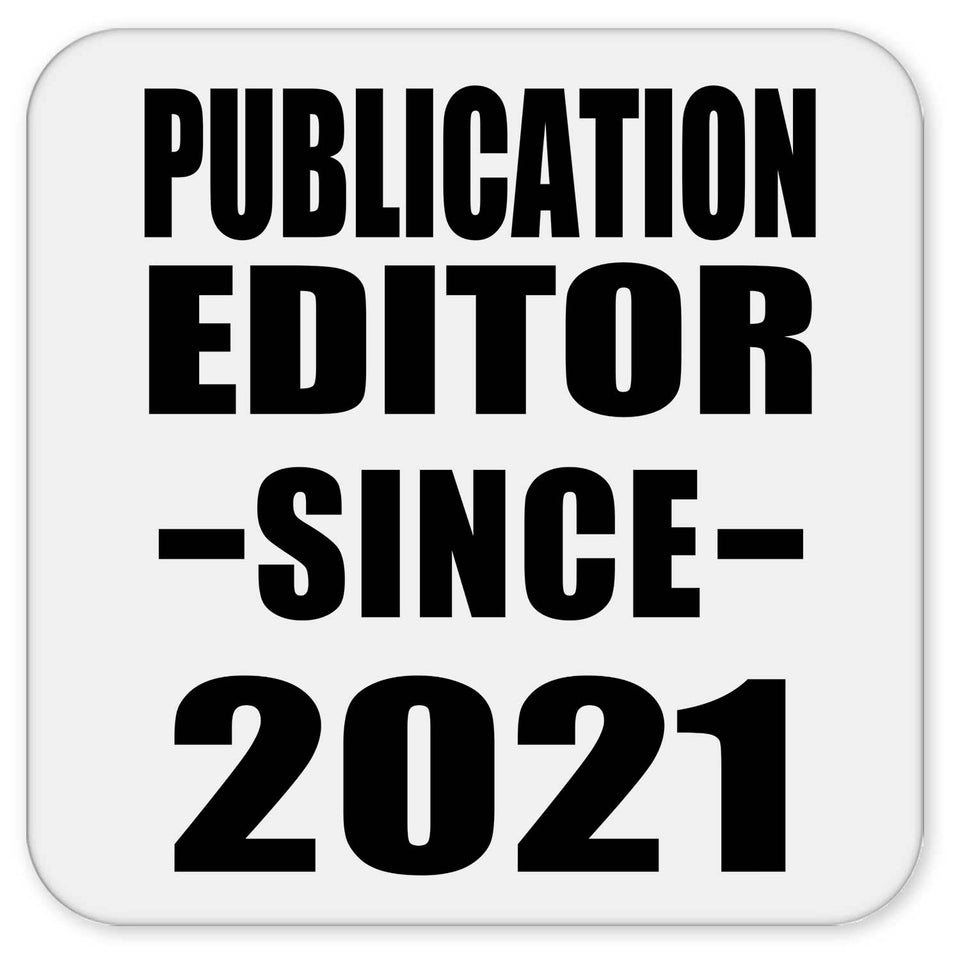 Publication Editor Since 2021 - Drink Coaster