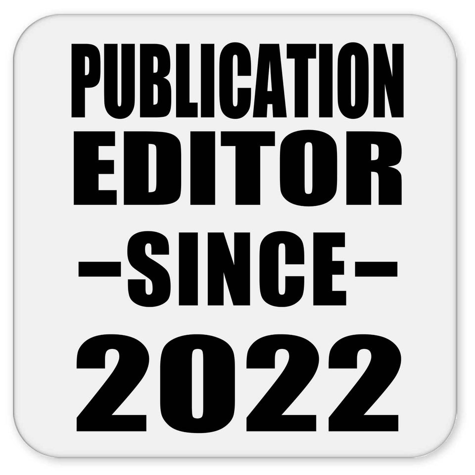 Publication Editor Since 2022 - Drink Coaster