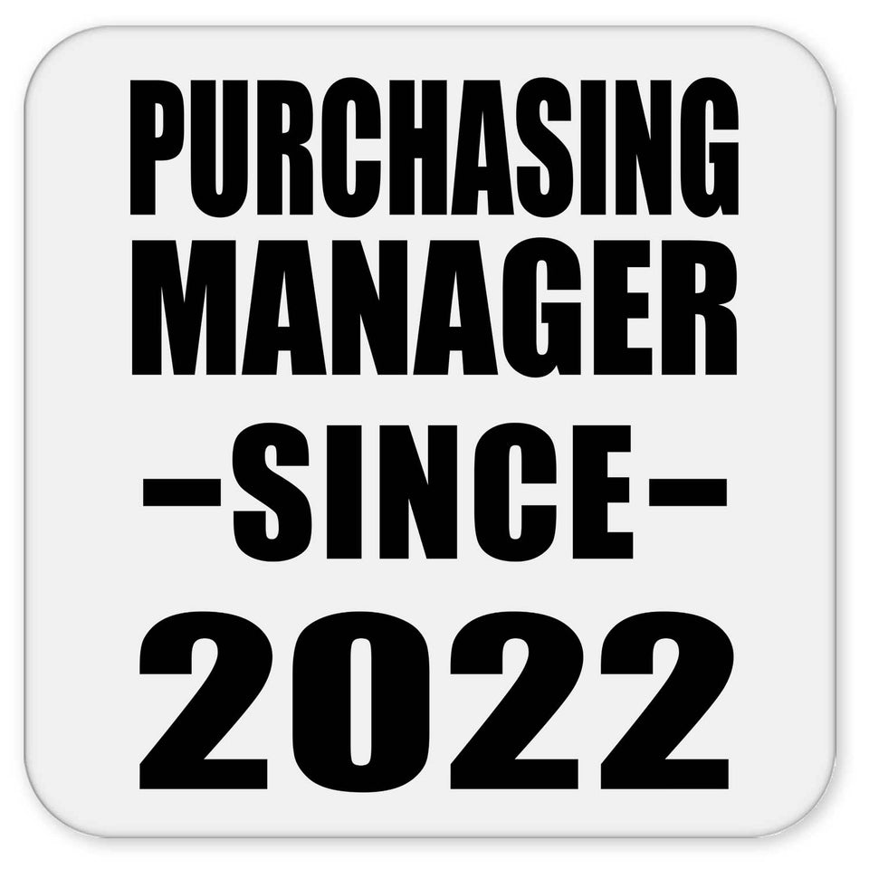 Purchasing Manager Since 2022 - Drink Coaster