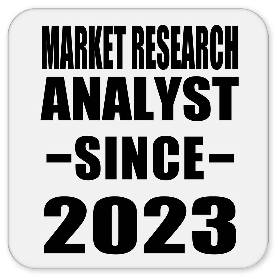 Market Research Analyst Since 2023 - Drink Coaster