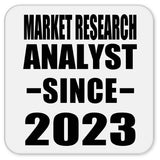 Market Research Analyst Since 2023 - Drink Coaster
