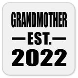 Grandmother Established EST. 2022 - Drink Coaster