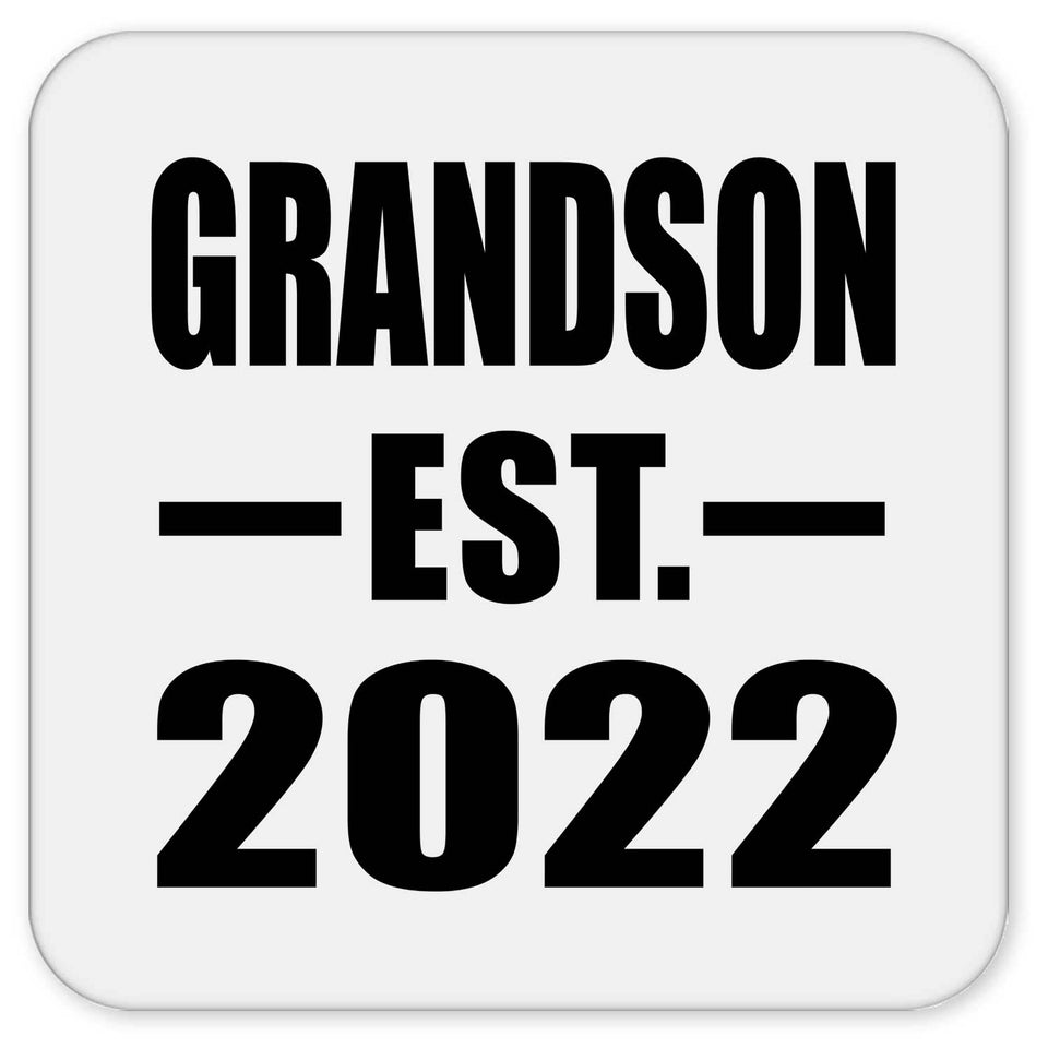 Grandson Established EST. 2022 - Drink Coaster