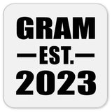 Gram Established EST. 2023 - Drink Coaster