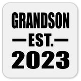 Grandson Established EST. 2023 - Drink Coaster