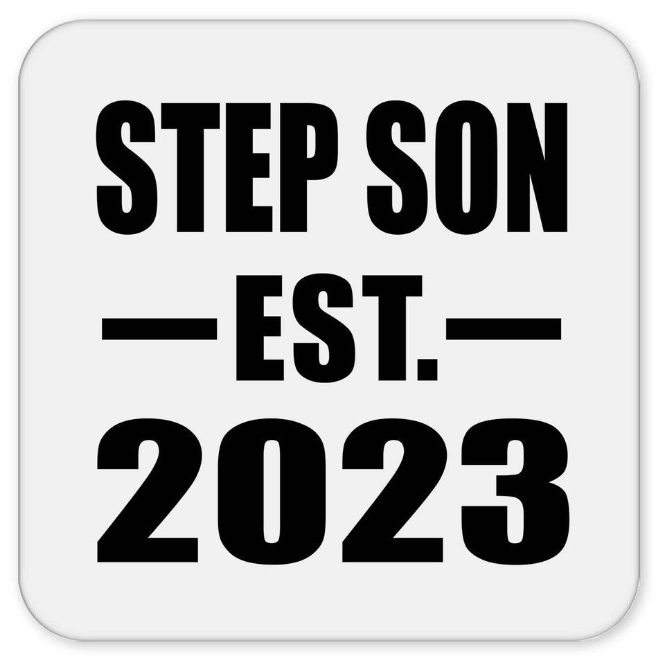 Step Son Established EST. 2023 - Drink Coaster