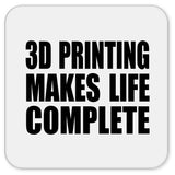 3D Printing Makes Life Complete - Drink Coaster
