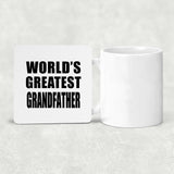 World's Greatest Grandfather - Drink Coaster