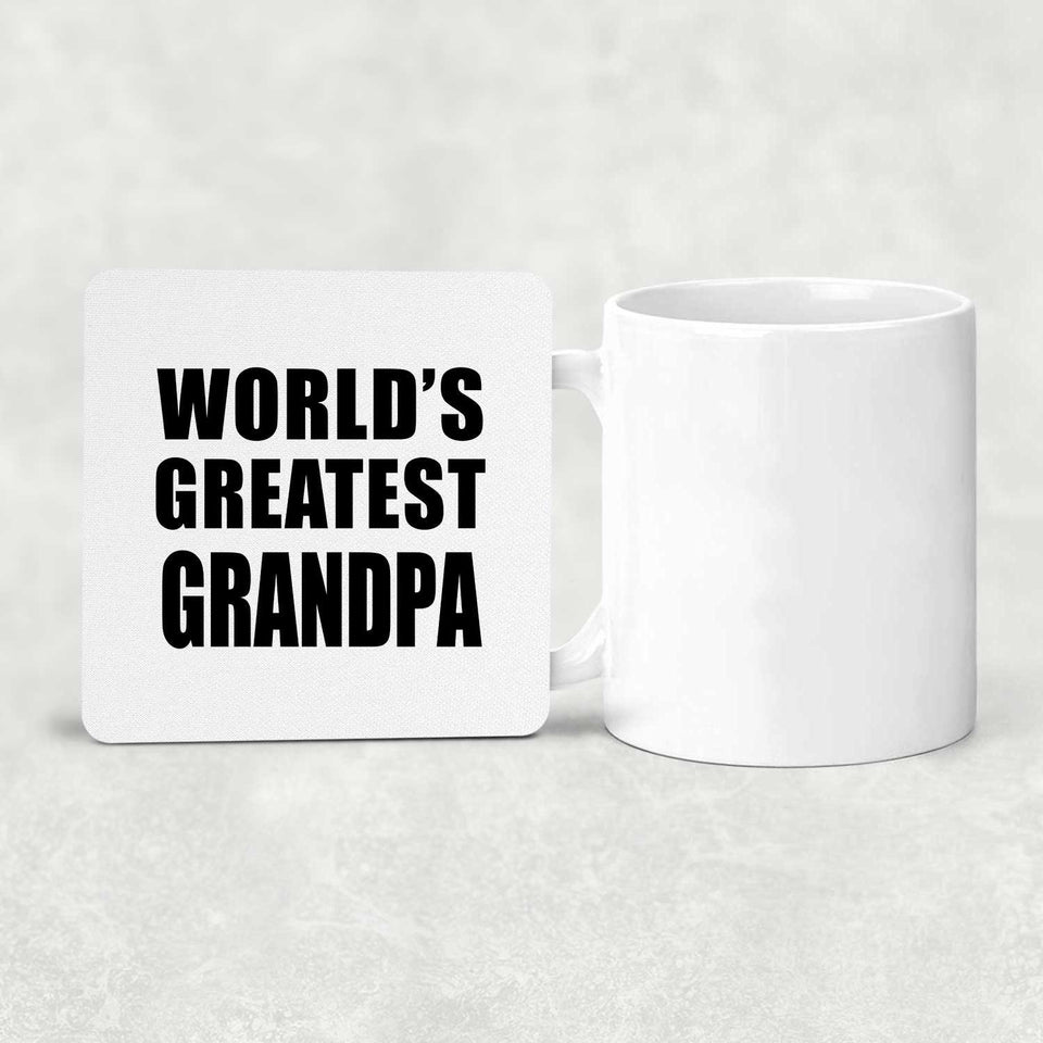 World's Greatest Grandpa - Drink Coaster