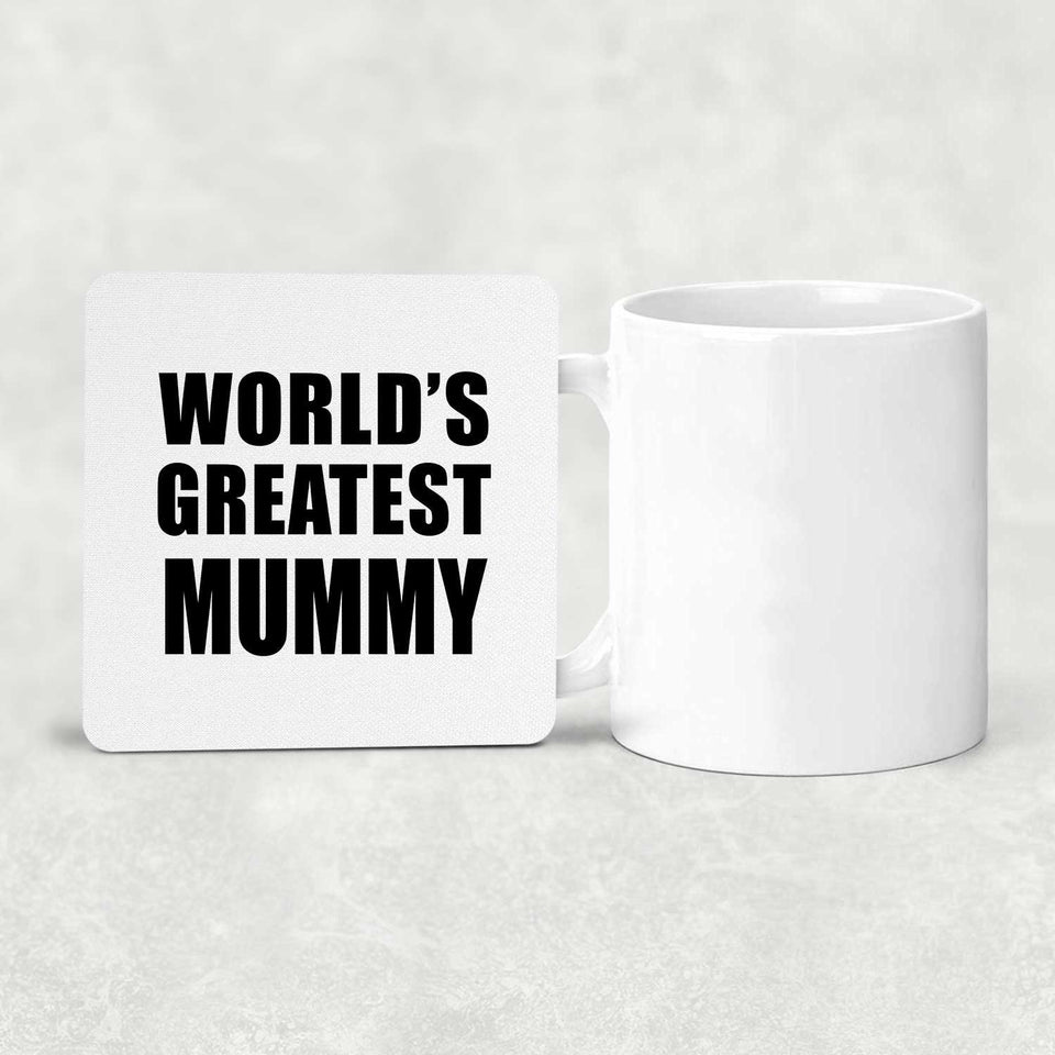 World's Greatest Mummy - Drink Coaster