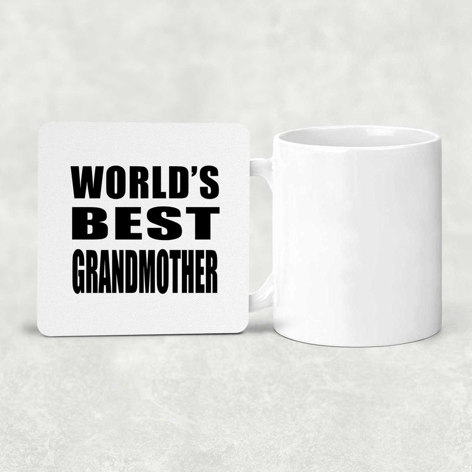 World's Best Grandmother - Drink Coaster