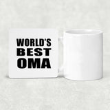 World's Best Oma - Drink Coaster