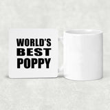 World's Best Poppy - Drink Coaster