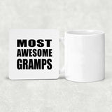 Most Awesome Gramps - Drink Coaster
