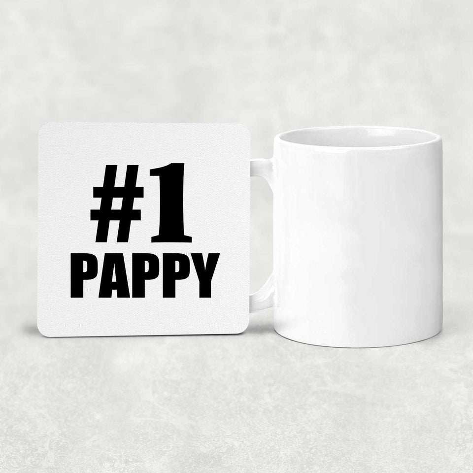 Number One #1 Pappy - Drink Coaster