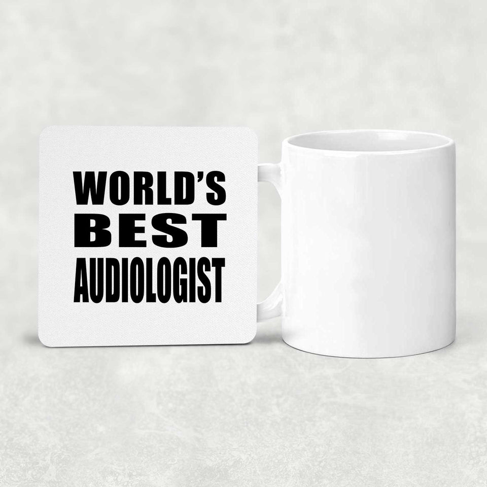 World's Best Audiologist - Drink Coaster