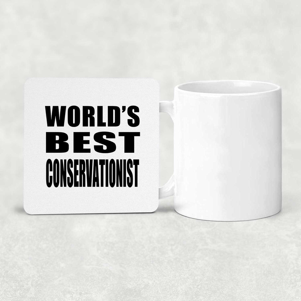 World's Best Conservationist - Drink Coaster