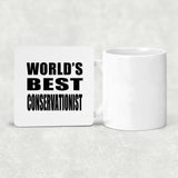 World's Best Conservationist - Drink Coaster