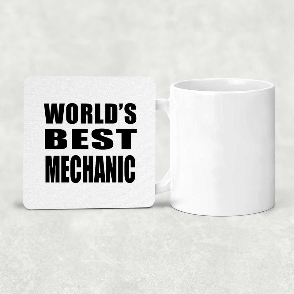 World's Best Mechanic - Drink Coaster
