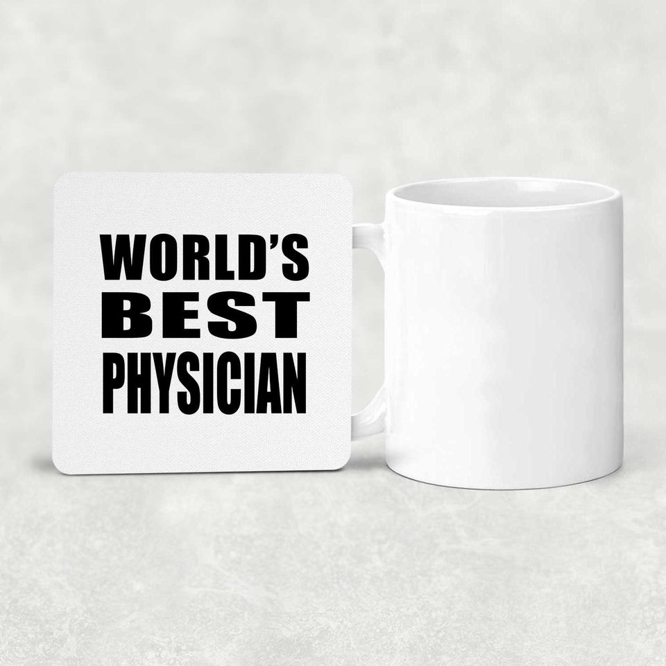 World's Best Physician - Drink Coaster